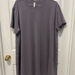 Lululemon All Yours T-Shirt Dress – Purple Grey, Size 14